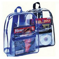 Clear 0.3 mm PVC Backpack